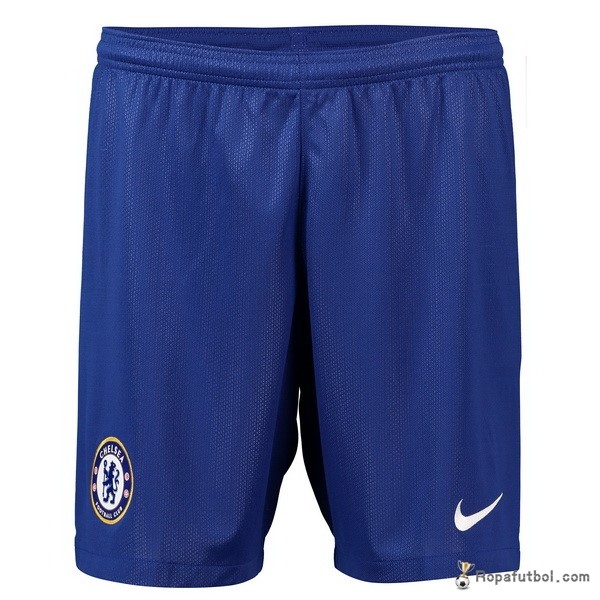 Pantalones Chelsea Replica Primera Ropa 2018/19 Azul